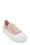 Alexander Mcqueen Pink Deck Lace Plimsoll Sneakers In Magenta