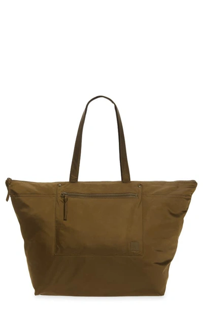 Madewell The (re)sourced Weekender Bag In Golden Spinach