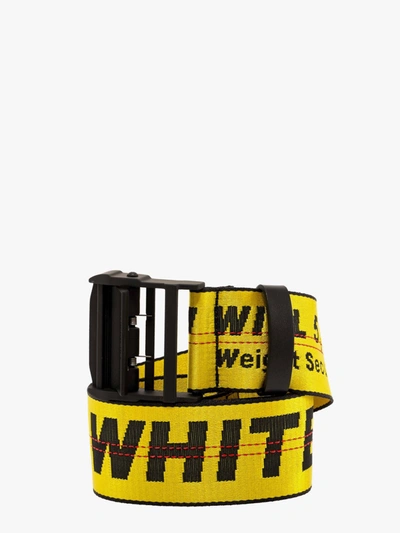 Off-white Belt In Yellow