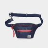 Herschel Psg Seventeen Hip Pack In Navy/orange