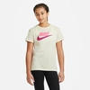 Nike Kids'  Girls' Sportswear Basic Futura T-shirt In Coconut Milk