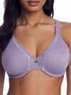 Olga Butterfly Effect Minimizer Bra In Purple Ash