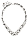 ALEXANDER MCQUEEN CHUNKY CURB CHAIN NECKLACE