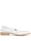 DEL CARLO KASS LEATHER LOAFERS