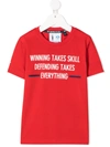 NORTH SAILS SLOGAN CREW-NECK T-SHIRT