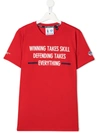 NORTH SAILS TEEN SLOGAN-PRINT T-SHIRT