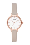 Kate Spade Metro Leather Strap Watch, 30mm