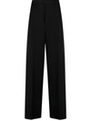 BOTTEGA VENETA WOOL STRAIGHT-LEG TROUSERS