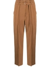 ALYSI CROPPED TROUSERS