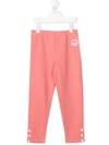 Gucci Logo-print Track Pants In Pink
