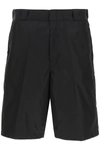 Prada Men's Re-nylon Printed Bermuda Shorts