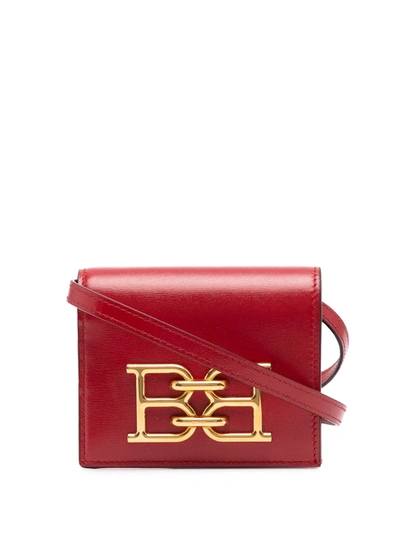 Bally 经典logo迷你斜挎包 In Rot