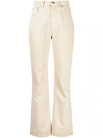 Jacquemus Relaxed Straight-leg Jeans In Neutrals