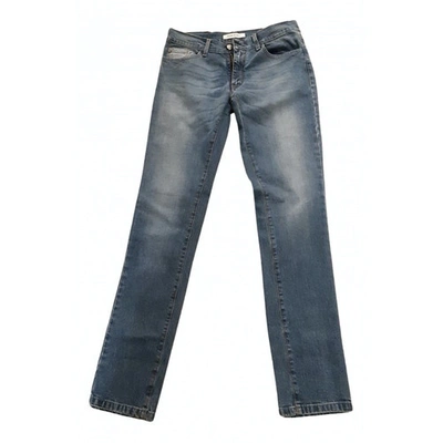 Pre-owned Pierre Balmain Straight Jeans In Blue