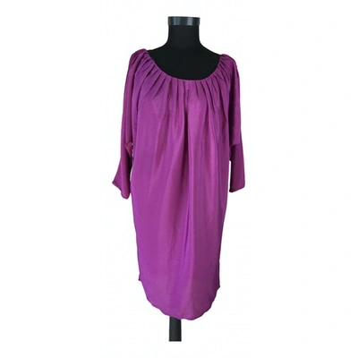 Pre-owned Gestuz Mini Dress In Purple