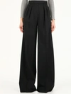 MAX MARA ORSOLA TROUSERS IN WOOL CANVAS