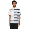 LANVIN MULTICOLOR RUGBY PATCHWORK POLO