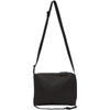 CÔTE AND CIEL BLACK COATED CANVAS SMALL INN BAG