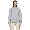 JACQUEMUS GREY 'LE SWEATSHIRT JACQUEMUS' HOODIE