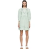 SEE BY CHLOÉ BLUE EMBROIDERED DRESS