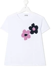 IL GUFO 花卉印花T恤