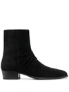 AMIRI SUEDE ANKLE BOOTS