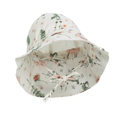 Elodie Kids'  Sun Hat Meadow Blossom In White