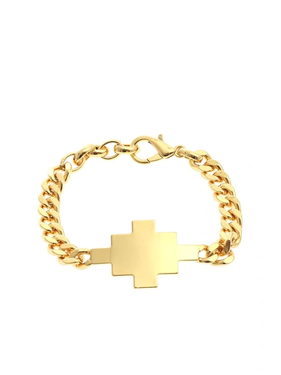 Marcelo Burlon County Of Milan Gold Cross Chain Bracelet