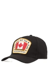 DSQUARED2 CANADIAN FLAG BASEBALL CAP,11776851