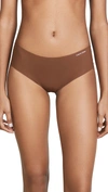 Calvin Klein Underwear Invisibles Hipster Panties In Spruce