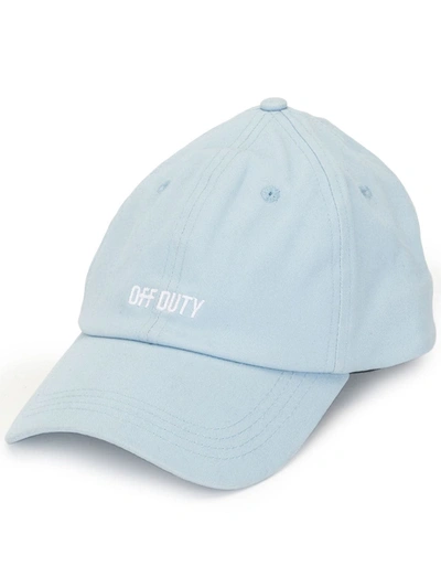 Off Duty Neith Logo-embroidered Cap In Blue