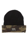 VANS CAMO COMBO BEANIE,192828674751