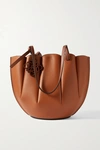 LOEWE SHELL SMALL LEATHER TOTE