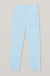 Ganni Software Isoli Organic Cotton Blend Sweatpants In Heather