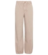 BRUNELLO CUCINELLI HIGH-RISE WIDE-LEG trousers,P00532337