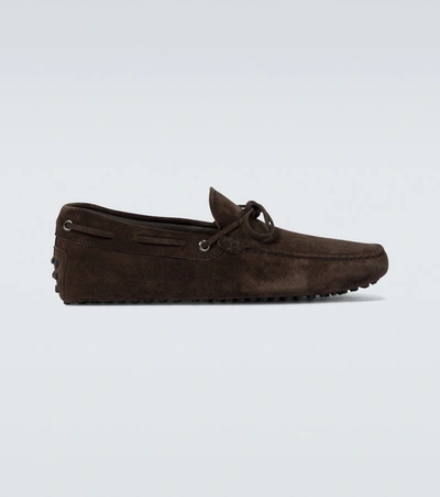 Tod's Gommino Driving Shoes In Brown