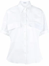 BRUNELLO CUCINELLI BRUNELLO CUCINELLI WOMEN'S WHITE COTTON SHIRT,M0091MB616C159 L