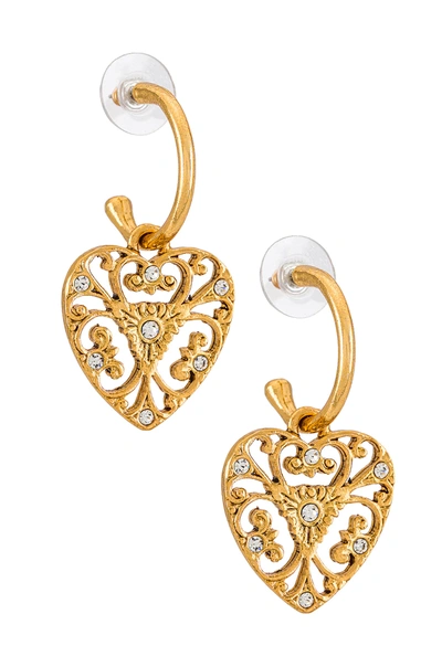 Jennifer Behr Romeo Hoop Earrings In Gold