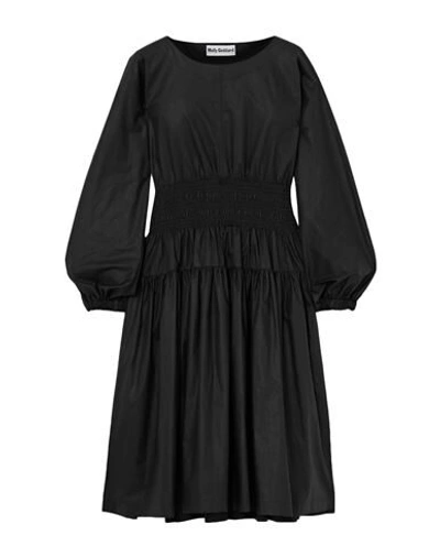 Molly Goddard Midi Dresses In Black
