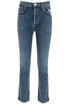 AGOLDE AGOLDE RILEY HIGH RISE STRAIGHT CROP JEANS