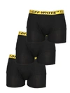 OFF-WHITE PACK OF THREE BOXERS,11777986