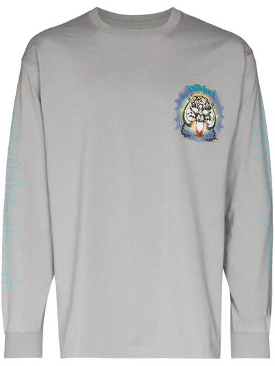 Neighborhood X Motorhead War Pig Crew-neck Sweatshirt In Grey