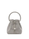 Jimmy Choo Bon Bon Bracelet Bag In Metallic