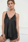 Flora Nikrooz Victoria Charmeuse Cami In Black