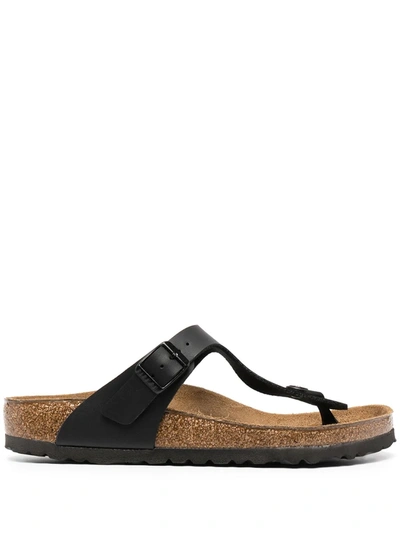 Birkenstock Gizeh Slides In Black