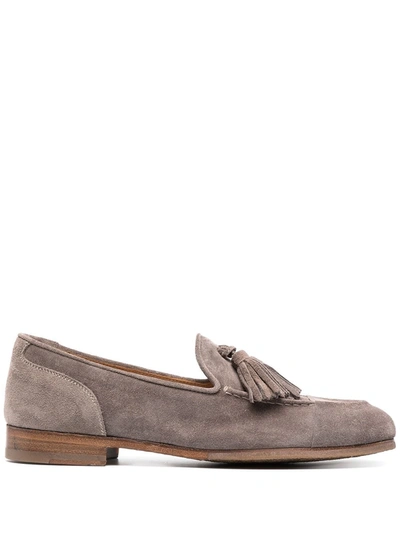 Alberto Fasciani Tassel-detail Loafers In Neutrals