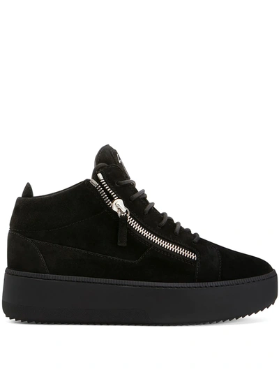 Giuseppe Zanotti Kriss Platform Sneakers In Black