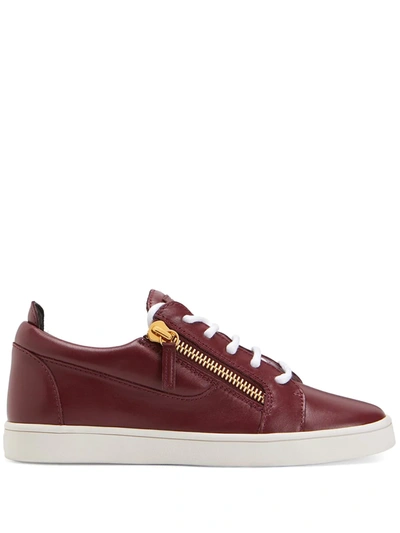 Giuseppe Zanotti Nicki Low-top Trainers In Purple