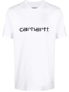 Carhartt Script T-shirt In White In White