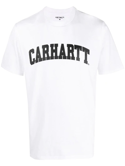 Carhartt Logo-print T-shirt In White